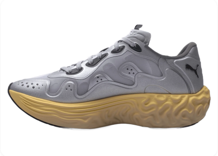 Puma Mostro Running 'Grey / Gum' – Sculptural Shell