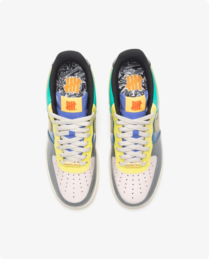 Nike Air Force 1 Low x Undefeated 'Multi-Patent' Multi-Color