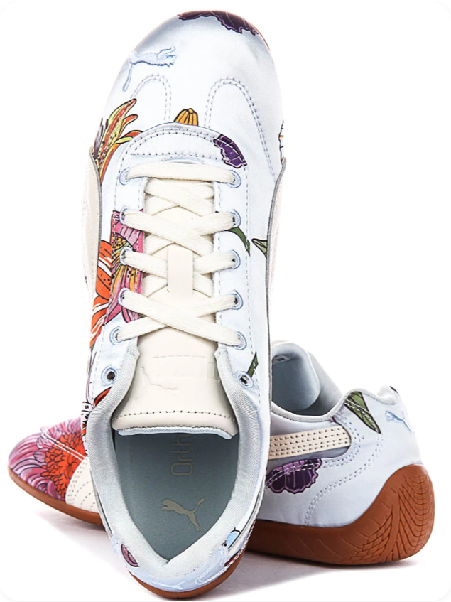 Puma Speedcat OG 'Botanical Floral' – Ice Blue / Cream / Gum